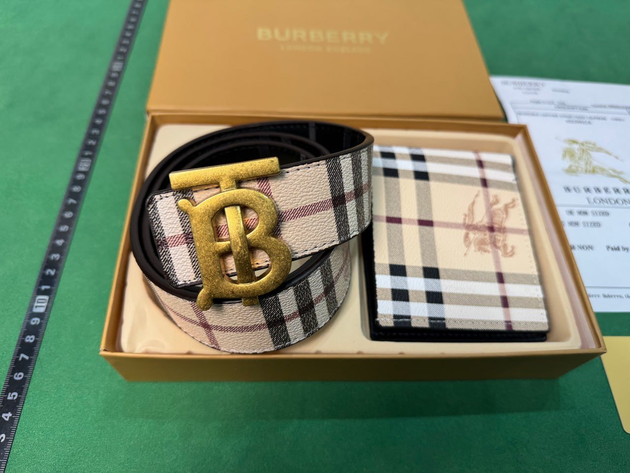 Belt & Wallet Set
