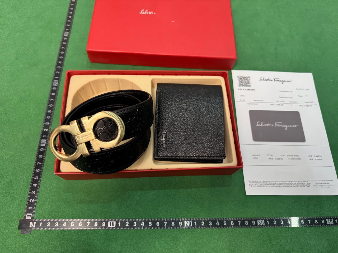 Belt & Wallet Set