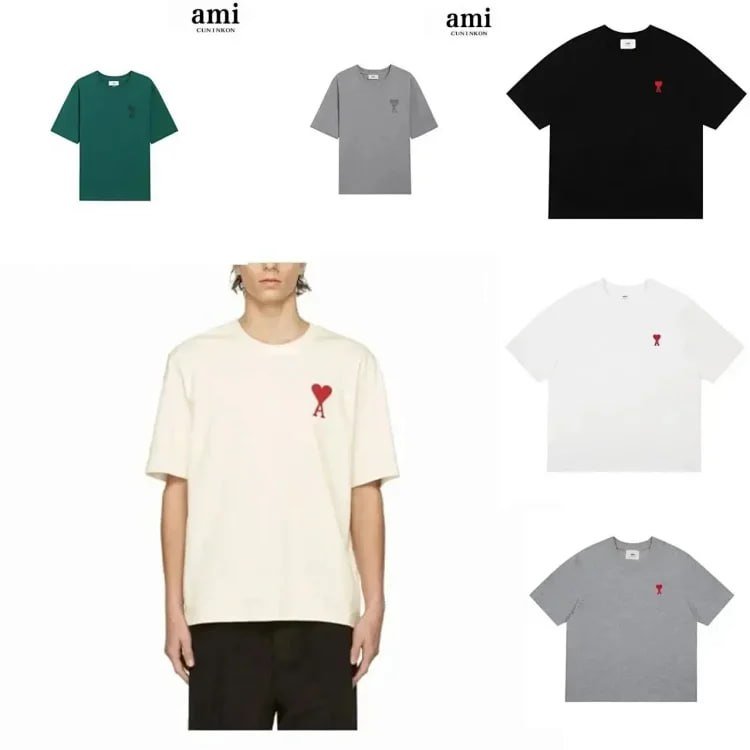 AMI T-shirt heart lo