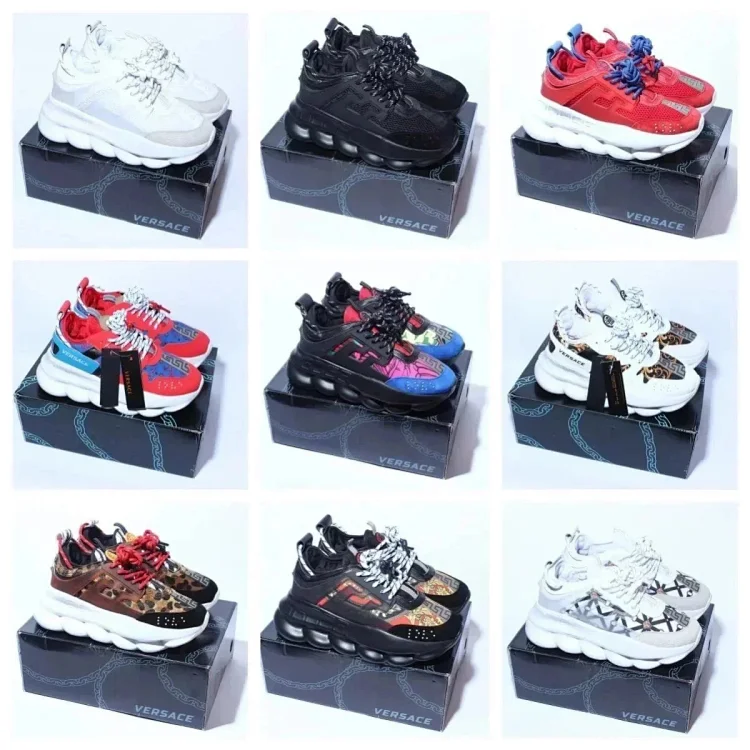 VERSACE CHAIN SHOES