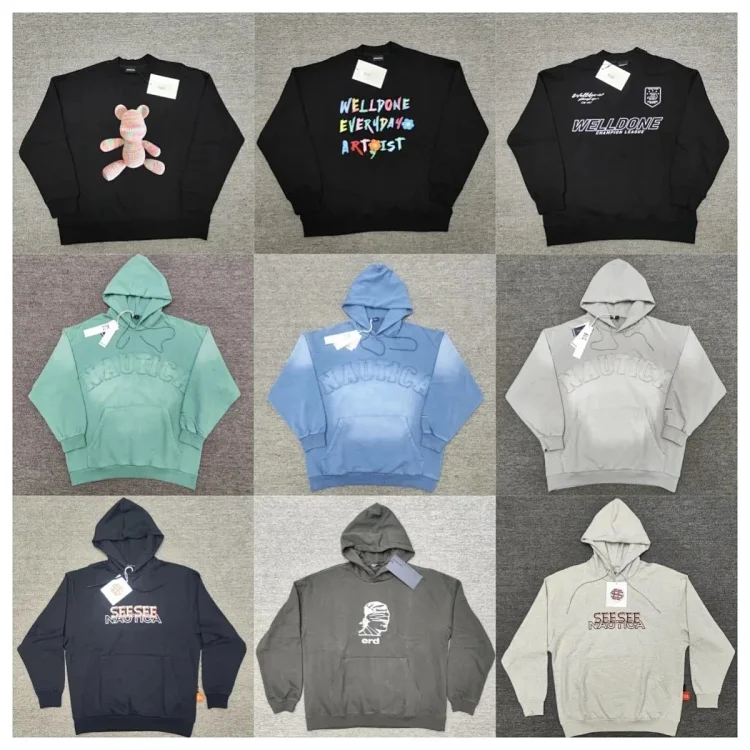 we11done hoodies